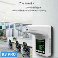 Termometer Dinding K3Pro Infrared ForeheadDigital Voice 18language +Tripod