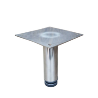 台灣製造 訂作ST304白鐵桌腳 圓管 可訂製高度