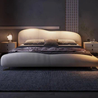 Luxury Modern King Bed Double Unique Boy Storage King Bed Full Size Wooden Muebles Livingroom Furniture Sets