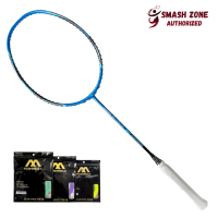 Raket Badminton POWER MAX Furious 50 Original 4U 35 Lbs Frame Racket Bulu Tangkis Carbon Anti Patah
