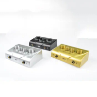 RISE-Portable Dual Mic Inputs Audio Sound Mixer For Amplifier &amp; Microphone Karaoke Ok Mixer