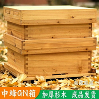 蜂箱中蜂GN箱蜂箱全杉木中蜂蜂箱從化式蜂箱龔鳧羌蜂箱新款蜂箱全套xw