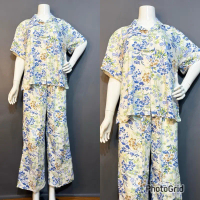 SETELAN PENDEK V LINE JUMBO RAYON PREMIUM//PIYAMA LENGAN PENDEK