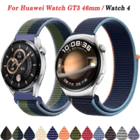 22mm Wristband Strap For HUAWEI Watch GT 3 2 Pro 46mm Buds Watch 4 Pro Nylon Band Huawei GT2 GT3 46mm Watchbands Bracelet Correa