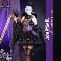 Dark Night Robin Cosplay Costume Honkai Star Rail Cosplay Costume Little Devil Game C Costume Anime