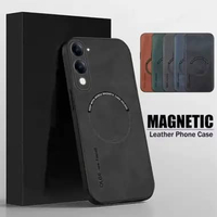 Case VIVO Y21D / Y31 /Y04/Y04S/Y19S GT Casing Magsafe Luxury Magnetic VIVO Y31 HITAM