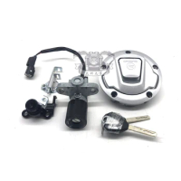 For CFMOTO 250SR Car Lock Track Version Full Car Cover Lock Electric Door Fuel Tank Seat Cushion Lock Motorcycle Lock