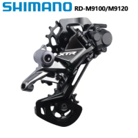 SHIMANO XTR M9100 M9120 Rear Derailleur Shadow+ GS RD M9100 SGS Long Cage 12 Speed MTB Bicycle Bike Derailleurs