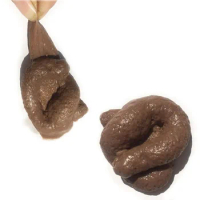 1Realistic Shit Gift Funny Toys Fake Poop Piece of Shit Prank Antistress Gadget Squishy Toys Joke Tricky Toys Turd Mischief