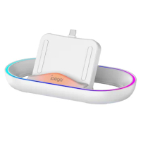Ipega for PS5 Portal Streaming Handheld Charging Dock Portable Handheld Charging with Colorful RGB Lights Single Dock Charger