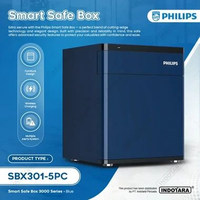 Smart Brankas Besi Layar Sentuh / Safe Box Deposit / Brankas Mini Kecil Fingerprint Kotak Penyimpana