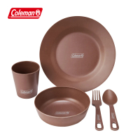 【Coleman】單人自然系餐盤組 / CM-38931(戶外餐具 餐碗 餐盤 碗盤)