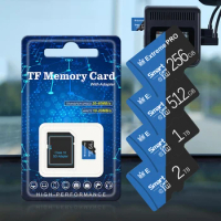Micro TF SD Card 128GB 256GB 512GB 64GB 32GB Extreme PRO Memory Card Flash Class 10 SD card 1TB 2TB TF Flash Memory card