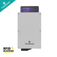Cardhoda RFID智能防盜卡套 P04001(銀色) 1pc