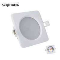 Led Downlight10W 12W 15W 20W LED Ceiling Square Recessed Lamp Waterproof LED Spot Light Wite Led driver For Bathroom Kitche