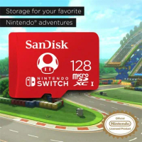 Original SanDisk New style 128gb 64GB 256GB 400GB 512GB micro SDXC UHS-I Memory cards for Nintendo Switch TF card with adapter