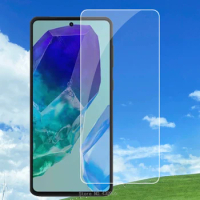 For Samsung Galaxy M55 5G Screen Protector Screen Coverage For Samsung Galaxy M55 5G Transparent Tempered Glass Film edge 9H