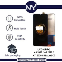 NY PREMIUM LCD OPPO A5 2020 / A9 2020 / A31 2020 / REALME C3 BLACK
