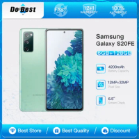Original Samsung Galaxy S20FE G781U1 5G Mobile Phone 6.5" 6GB RAM 128GB ROM Triple Cameras NFC Octa Core Android SmartPhone
