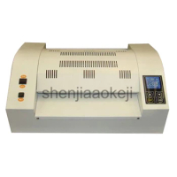 Professional Pouch laminator plastic sealing machine Plastic Photo Laminating machine 8 glue roller Laminator 330mm 1pc