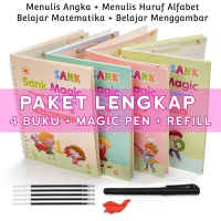 Sank Magic Book 4 Buku/Set Magic Practice Book Original