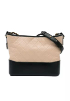 Chanel 二手 Chanel 中型雙色小羊皮 Gabrielle 斜背包