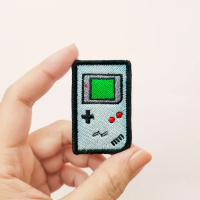 Game Patch Bordir Aksesoris Emblem Iron On Retro Console Game