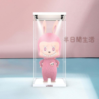 泡泡瑪特展示盒 labubu 展示盒 手辦展示盒 盲盒展示盒 公仔展示盒 公仔收納盒 亞克力展示盒潮玩大娃泡泡瑪特LAB