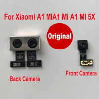 Original Best For Xiaomi A1 MIA1 Mi A1 MI 5X Back Big Main Rear Camera Selfie Front Small Facing Camera Phone Flex Cable Parts