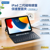 【Kamera 佳美能】For iPad mini 6 8.3吋 磁吸鍵盤保護套組(F22 Wings)