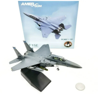 1/100ชั่งรุ่นของเล่น F-15E F15 F-15 S Trike E Agle Fighter USAF D Iecast โลหะเครื่องบินรุ่นของเล่นสำ