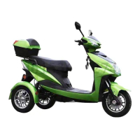 Hot sell electric tricycle motorcycle electric scooters 3 three wheel disability with padals for adults/elderly