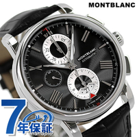 モンブラン 時計 4810シリーズ 43mm クロノグラフ スモールセコンド 自動巻き 男錶 男用 手錶 品牌 115123 MONTBLANC ブラック 記念品