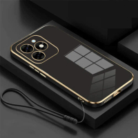 Case untuk REALME C53 C51 Luxury Softcase free Lanyard Silicon