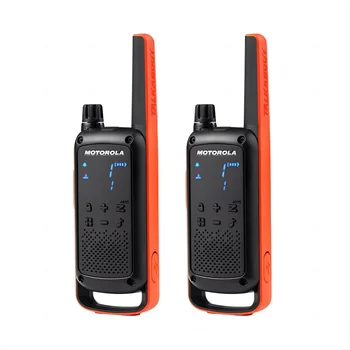 talkie-walkie motorola talkabout t82 Extreme quad 20km pmr battery earpiece  Twin Pack cost-effective Two-Way Radio Walkie Talkie - AliExpress