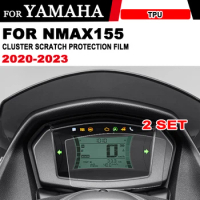 For Yamaha NMAX 155 NMAX155 2020 2021 2022 2023 NMAX Motorcycle Accessories Cluster Scratch Protection Film Screen Protector
