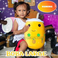 [COD] Boneka Boba Bubble Milk Tea Brown Sugar 40cm