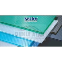 Solite Polycarbonate 4mm 1/2 roll (2.10 x 5.9m) bening clear