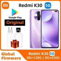 Original Xiaomi Redmi K30 5G Smartphone 64MP Android Unlocked 6.67 inch 8GB RAM 256GB ROM Snapdragon 765G cellphone