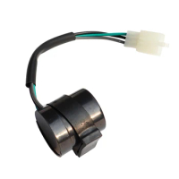 Black 3 Pins Round Turn Signal Flasher Relay Blinker For GY6 50-250cc Motorcycles Scooters Moped ATV Turn Signal Flasher