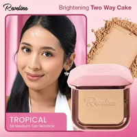 Reveline SPECIAL EDITION Brightening Two Way Cake | Bedak TWC Tropical
