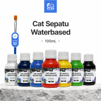 Flap Shoes Care - Shoe Paint - Cat Sepatu Kanvas Hitam Permanen Cat Sepatu Canvas Cleaner Pembersih