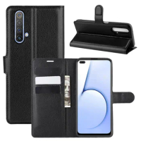 Luxury Flip Case For OPPO Realme X50 5G Wallet Stand Cover With Card Holder Protective Funda For Realme X50 5G