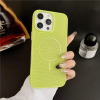 Hollow Out Heat Dissipation Breathable iPhone 16 Pro Max Case 15 Magnetic 14/13/12 Summer T3B110-17