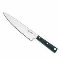 【SANELLI 山里尼】HASAKI系列 單刃主廚刀 20CM(158年歷史100%義大利製 設計)