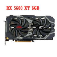 Powercolor RX 5600 XT 6GB GDDR6 192bit RX 5600 XT 6GB GDDR6 Graphics Cards AMD RX 5600 XT 6GB Used