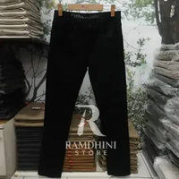 EMBA DENIM Celana Jeans Panjang Pria Morgan Slim JET BLACK 1025 32 HITAM