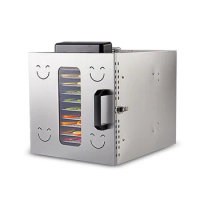 12-layer fruit dehydrator Vegetable Meat Dehydrator Stainless Steel Household Food dryer Tea Bean Drying Machine