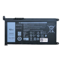 Laptop Battery Original Laptop Battery Cells Replacement Battery Laptop For Dell 5480 5482 5485 5584 5488 3501 YRDD6