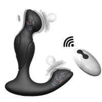 Male Prostate Massager 10 Speeds Anal Vibrator for Men Remote Control Butt Plug Prostate Stimulator Aldult Sex Toy for Couples